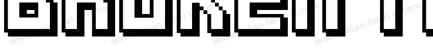 BROKEN TIMELINE字体转换